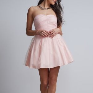 New York & Co Pink Tulle Dress